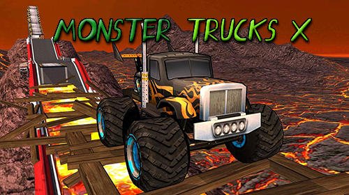 download Monster trucks X: Mega bus race apk